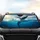 Breaching Humpback Whale Paddleboarder Sunburst Ocean Scenery - Car Interior Upgrade Car Sunshade - 4
