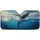 Breaching Humpback Whale Paddleboarder Sunburst Ocean Scenery - Car Interior Upgrade Car Sunshade - 3
