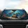 Loggerhead Green Sea Turtle Gold Coins Jewels - Car Interior Upgrade Road Trip Car Sunshade - 4