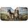 Adventurous Dog Pack Landscape - Road Trip Car Interior Upgrade for Dog Lovers Car Sunshade - 3