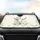 Majestic Bull Skull Cowboy Hat Boots Cinematic Desert Road Trip Gift Car Sunshade - 4