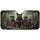 Rottweiler Dogs Puppies Forest Scene - Car Interior Upgrade Dog Lover Gift Car Sunshade - 3