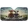 Brown Holstein Cow Driving Steering Wheel - Car Interior Upgrade for Cow Lover Car Sunshade - 3