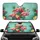 Flamingos Tropical Flowers Palm - Road Trip Travel Accessory Flamingo Lover Gift Car Sunshade - 1