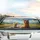 Alpacas Road Trip Green Hills Highway - Travel Essentials for Alpaca Lover Car Sunshade - 5