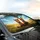 Driving Red Foxes Scenic Landscape Adventure - Road Trip Accessory Car Sunshade - 6