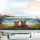 Driving Red Foxes Scenic Landscape Adventure - Road Trip Accessory Car Sunshade - 5