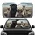 Pugs Steering Wheel Open Road Journey - Road Trip Travel Essentials for Pug Lovers Car Sunshade - 1