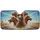 Four Brown Laughing Horses in Sunglasses - Road Trip Essentials for Horse Lover Car Sunshade - 3