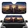 Two Otters Driving Steering Wheel - Road Trip Essentials Car Interior Upgrade Car Sunshade - 1