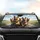 Joyful German Shepherds Road Trip Adventure - Car Travel Essentials Dog Lover Gift Car Sunshade - 4