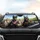 Doberman American Flag Goggles - Road Trip Gift Car Interior Upgrade Car Sunshade - 4