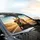 Labrador Golden Retriever Driving Dogs Summer Road Trip Gift for Dog Lovers Car Sunshade - 6