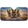 German Shepherds Open Road Journey - Road Trip Gift for Dog Lovers Car Sunshade - 3