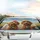Golden Doodle Dogs Driving Sunglasses Pink Bow - Road Trip Essentials Gift Car Sunshade - 5