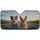 Australian Cattle Dogs Open Road Scenic Sky - Road Trip Gift for Dog Lover Car Sunshade - 3