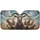 Diverse Horned Goats Mountain Vista Scene Car Interior Upgrade for Goat Lovers Car Sunshade - 3
