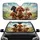 Joyful Poodles Driving Road Trip Landscape - Poodle Lover Car Interior Upgrade Car Sunshade - 1