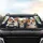Corgi Dogs Steering Wheel Open Road Landscape - Road Trip Adventure Car Upgrade Car Sunshade - 4