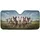 Seven Bull Terriers Epic Journey - Road Trip Gift for Dog Lovers Car Sunshade - 3