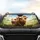 Adventurous Guinea Pigs Fantasy Landscape - Road Trip Gift for Guinea Pig Lovers Car Sunshade - 4