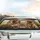 Four English Mastiff Dogs Driving Car Journey Road Trip Accessory Mastiff Lover Gift Car Sunshade - 5