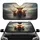 Highland Cattle Family Steering Through Scottish Highlands - Road Trip Gift for Cattle Lover Car Sunshade - 1