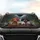 Realistic Dachshunds Driving Forest Road - Road Trip Travel Essentials for Dog Lover Car Sunshade - 4