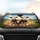 Hereford Cows Pastoral Adventure - Road Trip Travel Essentials for Cow Lover Car Sunshade - 4