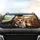 Pembroke Welsh Corgis Driving Luxury Car Interior - Road Trip Gift for Corgi Owners Car Sunshade - 4