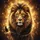 Regal Golden Stardust Lion Black Cat Lyotta - Wildlife Lover Vehicle Gift Spare Tire Cover - 6