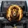 Regal Golden Stardust Lion Black Cat Lyotta - Wildlife Lover Vehicle Gift Spare Tire Cover - 1