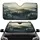 Misty Coniferous Forest Mountain Peaks - Road Trip Car Interior Upgrade Car Sunshade - 1