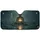 Ancient Stone Buddha Golden Lotus Lily Pad Pond - Car Interior Upgrade Car Sunshade - 3