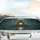 Ancient Stone Buddha Golden Lotus Lily Pad Pond - Car Interior Upgrade Car Sunshade - 5