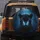 Black Panther Luminous Blue Eyes Morpho Butterfly Midnight Jungle - Wildlife Lover Gift Spare Tire Cover - 5
