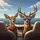 Cheerful Doe Red Bandana, Buck Sunglasses Ocean Trip - Wildlife Lover Gift Spare Tire Cover - 6