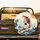 Japanese Koi Fish Ocean Waves Sun - Wildlife Lover Gift Spare Tire Cover - 2