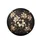 Prominent Large Lily Blossoms Accent Flowers Leaves Swirling Foliage - Home Decor Gift Spare Tire Cover - 4