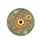 Large Retro Flowers Smaller Floral Motifs Leafy Vines Organic Shapes - Home Decor Gift Spare Tire Cover - 4