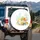 Lemon Orange Citrus Botanical Still Life Glass Bottle Ceramic Bowl Everyday Travel Lifestyle Gift Spare Tire Cover - 3