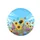 Golden Sunflowers Butterflies Garden Blue Sky - Nature Lover Everyday Use Gift Spare Tire Cover - 4