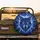 Snarling Blue Wolf Electric Lightning Stormy Night Sky - Outdoor Adventure Gift Spare Tire Cover - 2