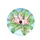 Galah Cockatoos Banana Leaves Hibiscus - Tropical Home Decor Gift for Bird Lover Spare Tire Cover - 4