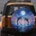 Two Dolphins Leaping Ocean Luminous Full Moon Stars - Wildlife Lover Gift Spare Tire Cover - 5