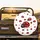Cluster of Red Black Cartoon Ladybugs and Polka Dots - Ladybug Lover Gift Spare Tire Cover - 2