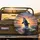 Orca Killer Whale Breaching Foamy Ocean Waves Sunset Sky - Wildlife Lover Gift Spare Tire Cover - 2