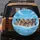 Six Diverse Pitbull Dogs Lineup Against Expansive Blue Sky Cumulus Clouds - Pitbull Lover Gift Spare Tire Cover - 5
