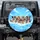 Six Diverse Pitbull Dogs Lineup Against Expansive Blue Sky Cumulus Clouds - Pitbull Lover Gift Spare Tire Cover - 1