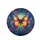Stained Glass Butterfly Botanical Garden - Nature Lover Gift Spare Tire Cover - 4